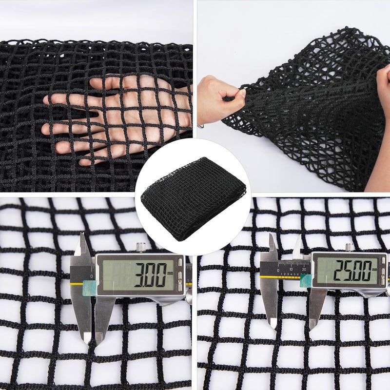 DELLNA Golf Hitting Practice Net – Heavy Duty Golf Net for Backyard Driving Real Golf Balls, Multi-Sport Barrier Net for Baseball, Hockey, Soccer – with Bungee Cords & Zip Ties - Image 2